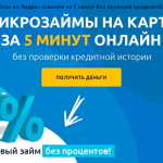 Микрозаймы на Яндекс кошелек за 5 минут без проверки кредитной истории